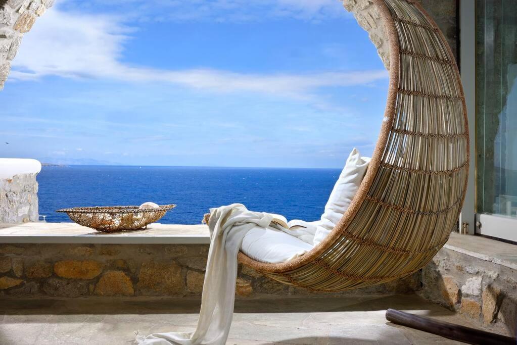Mykonos Sea View Luxury Villa By Calypso Sunset Villas Mykonos Town エクステリア 写真