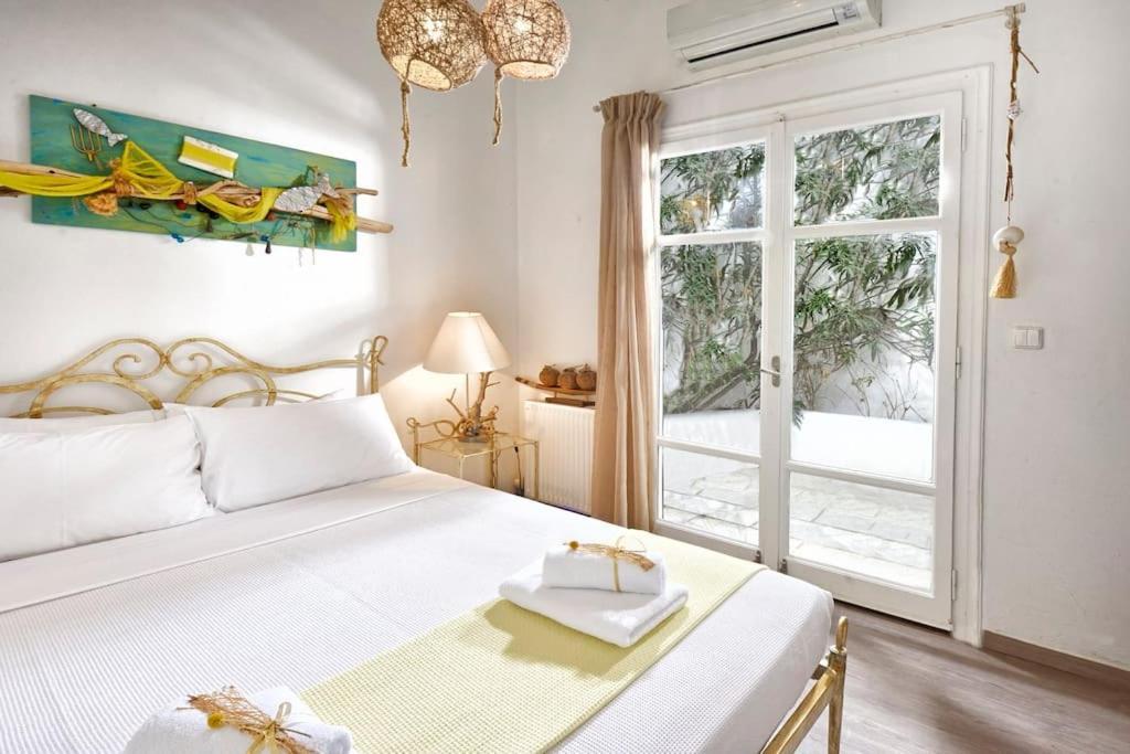 Mykonos Sea View Luxury Villa By Calypso Sunset Villas Mykonos Town エクステリア 写真